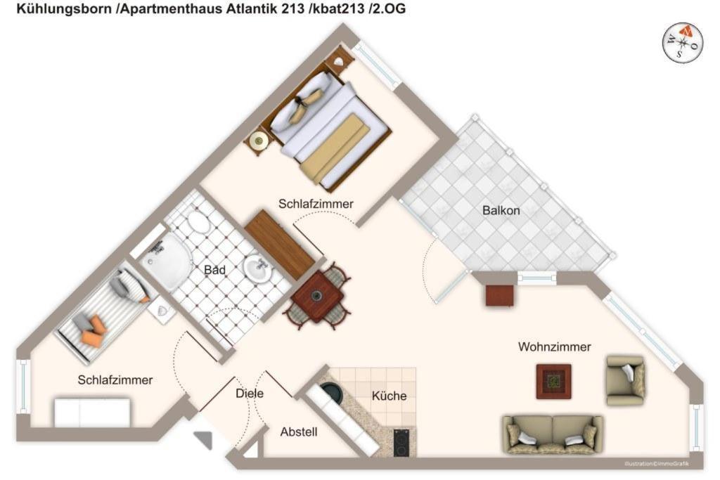 Apartmenthaus Atlantik Apartmenthaus Atlantik 213 Ostseebad Kühlungsborn Exteriér fotografie
